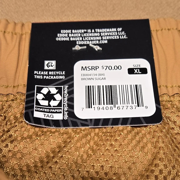 Nwt Eddie Bauer Ripstop Tech shorts - Picture 3 of 5